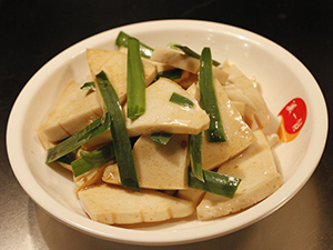 韭香千页豆腐
