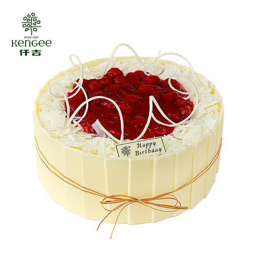 仟吉樱桃诱惑 线下门店同款 巧克力水果奶油蛋糕  武汉三环内同城速递 商品图2