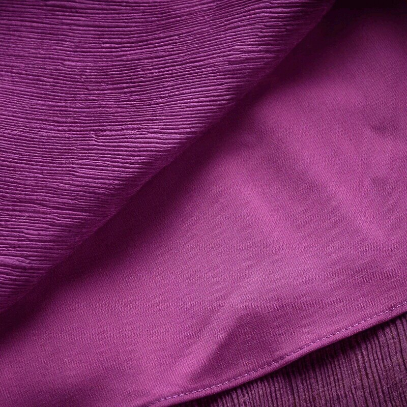 2015韩版夏装新款女装大码显瘦气质修身长裙夏季真丝皱雪纺连衣裙