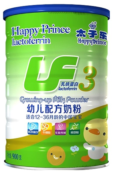 太子乐金装乳铁蛋白婴儿配方奶粉3段900克
