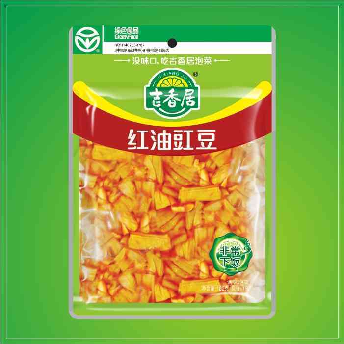 吉香居红油豇豆180克