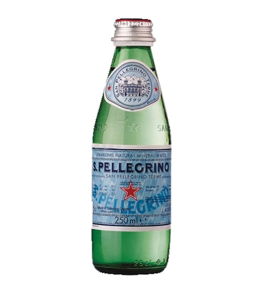 圣培露天然有气矿泉水(玻璃瓶)250ml - 高期进口商品专门