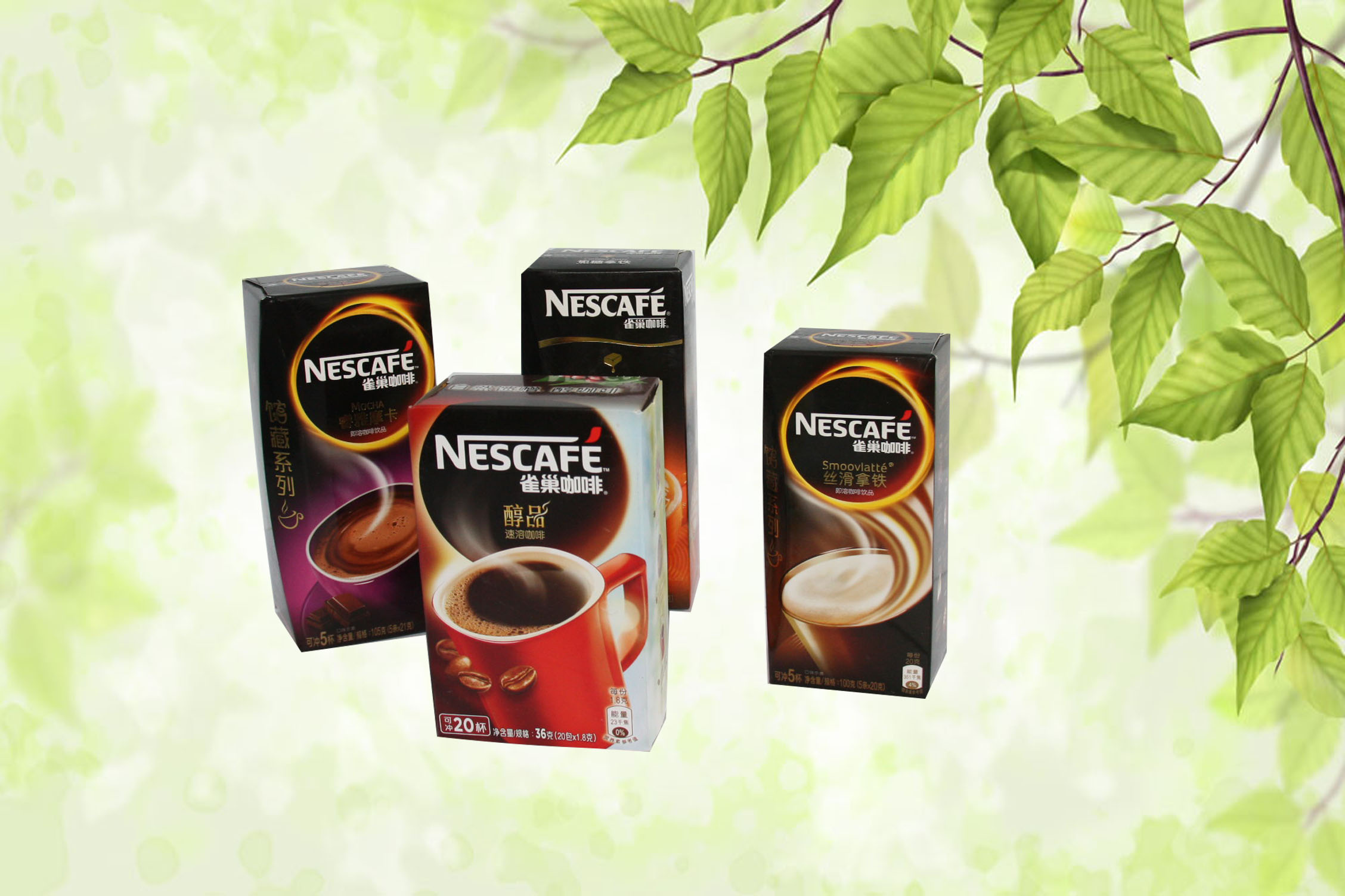 雀巢咖啡醇品袋装36g(20x1.8g)