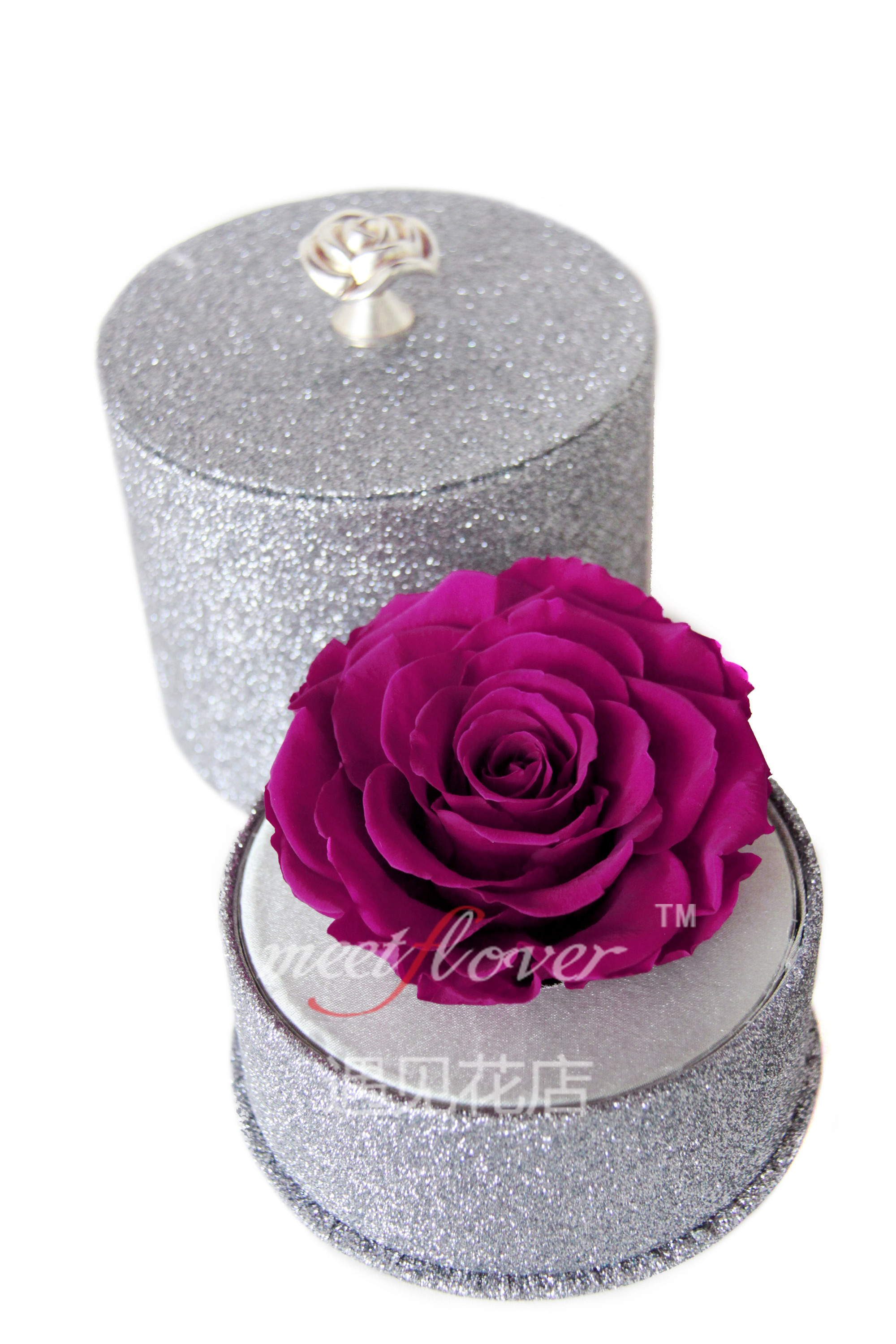 摩羯专属永生玫瑰 - 遇见花店meetflover