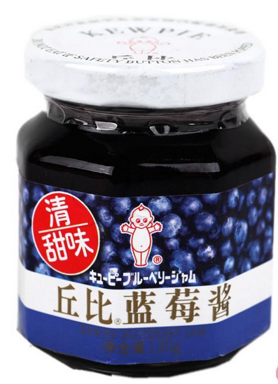 丘比蓝莓酱135g