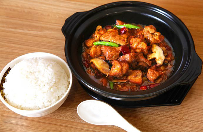 黄焖鸡米饭(大)