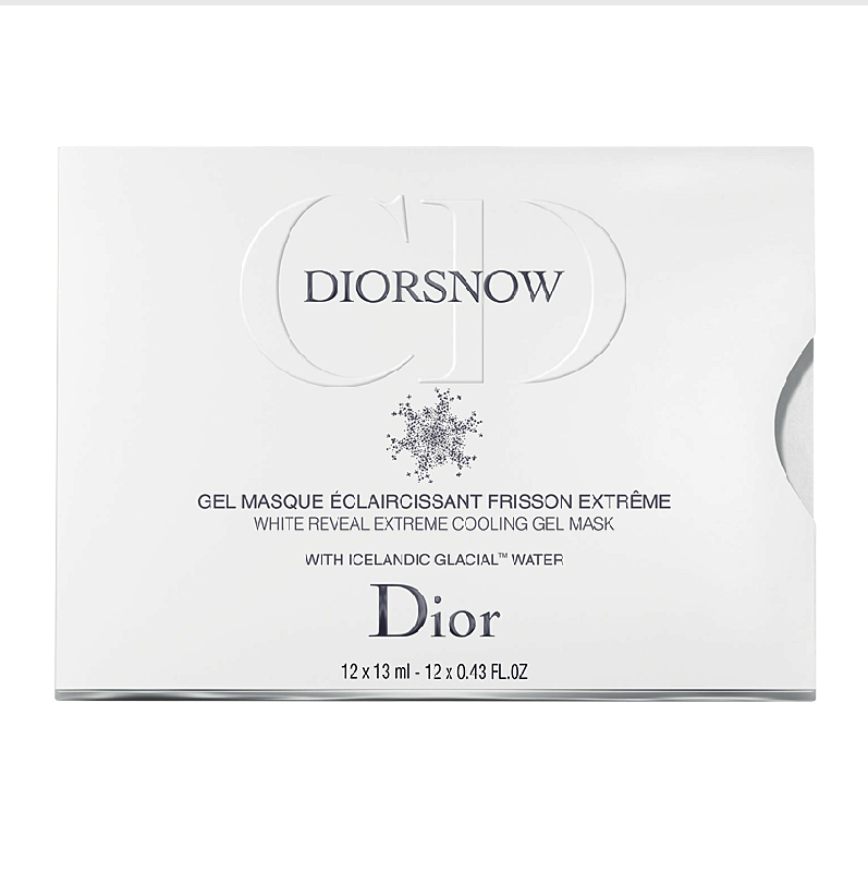 dior迪奥雪晶灵透白亮采凝润精华面膜12*13ml 白皙亮肤