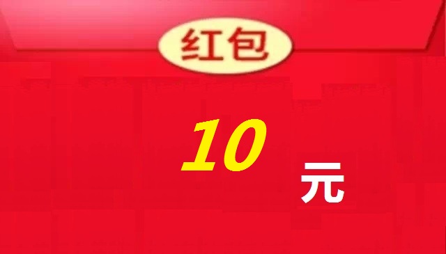 10元现金