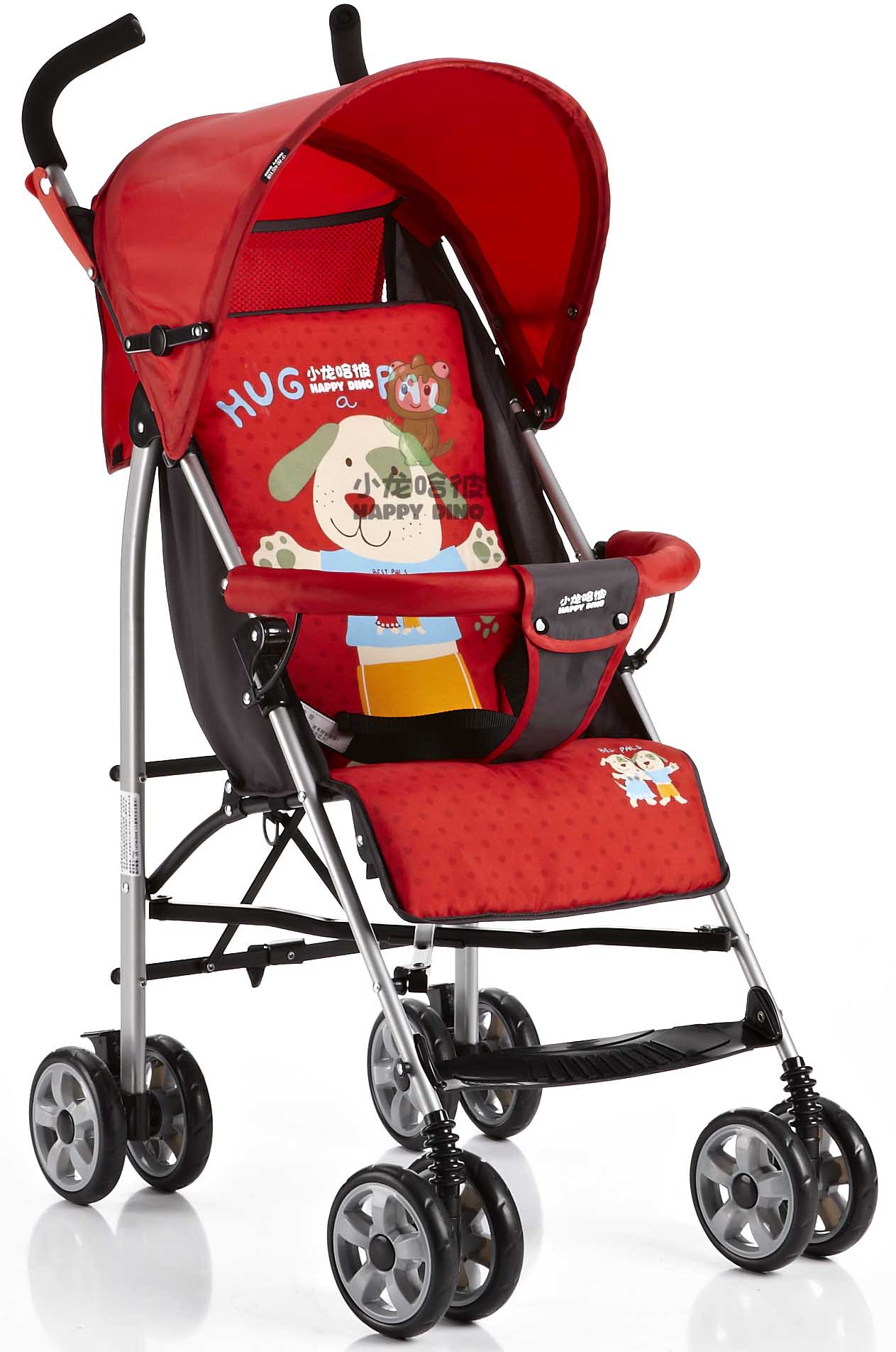 小龙哈彼可躺后视窗伞把车婴儿推车ld399h- l168j418