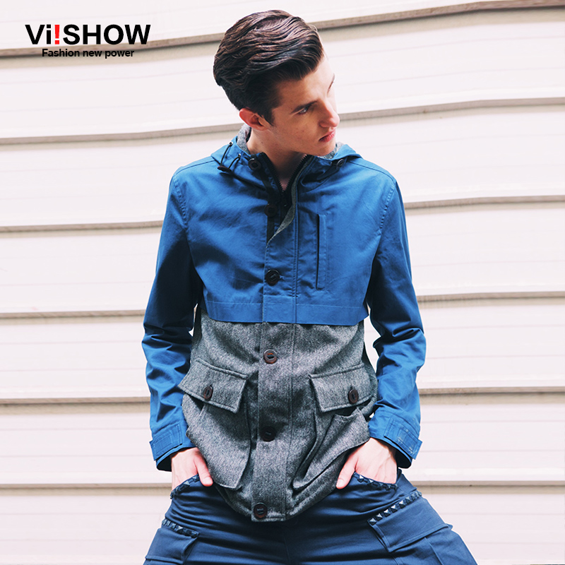 男装2015春款夹克 棒球拼接男士夹克衫男纯棉宽松薄外套男 jc04746