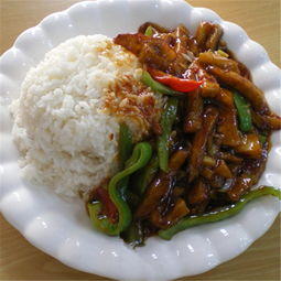 肉沫茄子盖饭