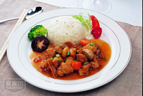 台湾香菇卤肉饭