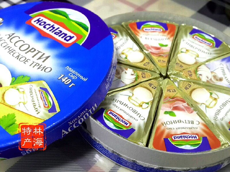 俄罗斯进口奶酪 西式芝士 婴幼儿奶酪 补钙佳品