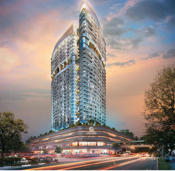 商住两用型综合地标性建筑 (city gate)