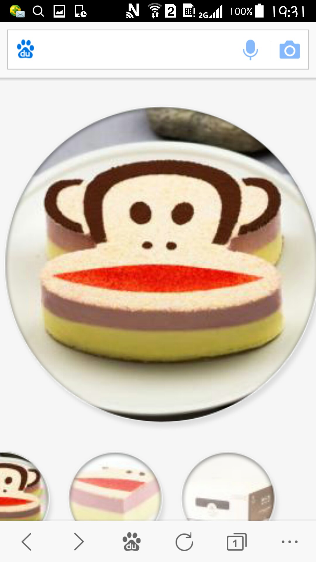 大嘴猴 - 美易客蛋糕