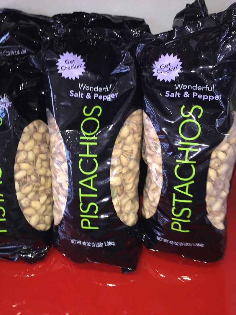 美国进口坚果wonderful万多福开心果经典盐焗味1.36kg无漂白!