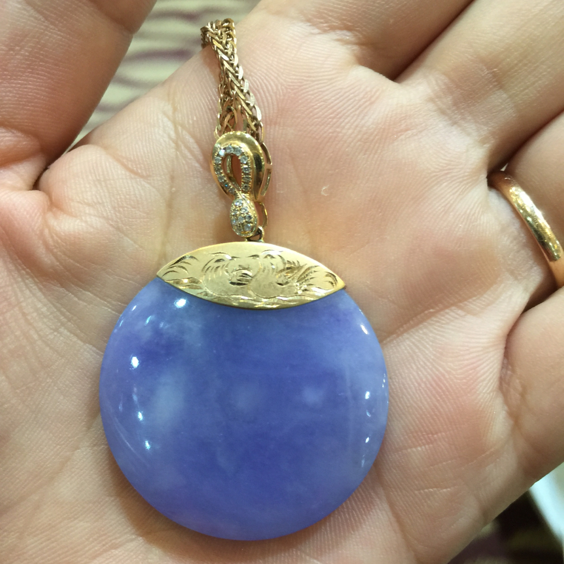 冰种紫翡厚装大气高大上