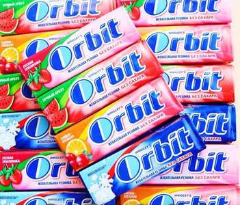 orbit俄罗斯进口口香糖 13.6克/条