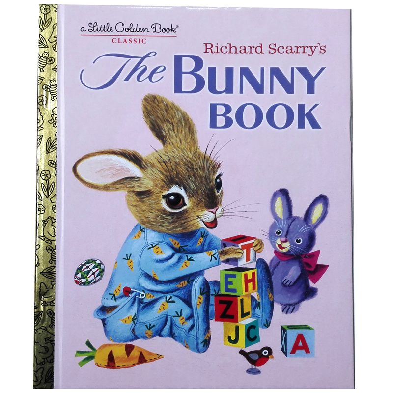 英文原版the bunny book兔子的書大師斯凱瑞作品兒童入門早教書籍