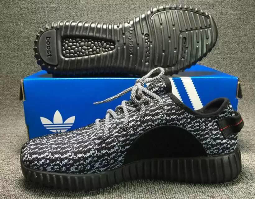 侃爺椰子黑色低幫kanye adidas yeezy 350 boost low b02 系列 男女