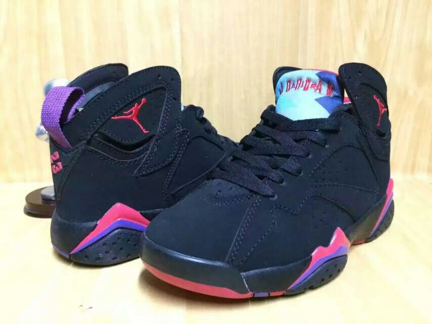 jordan 乔7 独家发货 实拍 黑红情侣款