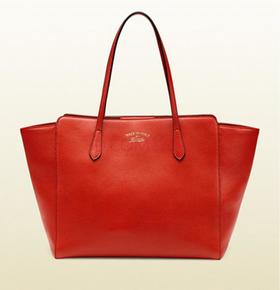 古驰gucci 红色 gucci swing 牛皮 单肩包 354397 cao0g 6516 女款