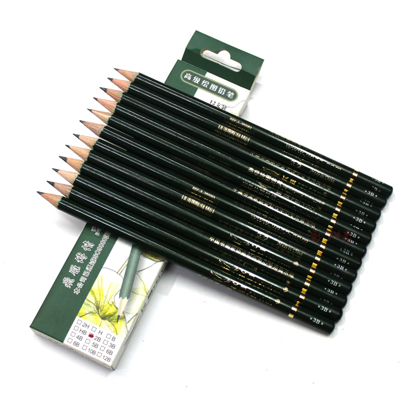 【飞雁】素描铅笔