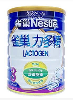 雀巢 力 多精幼儿配方奶粉3段 900g罐装