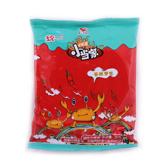 统一小当家 香辣蟹味26g*44