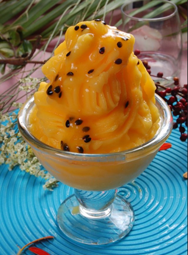 百香果冰沙|台港大鸡排