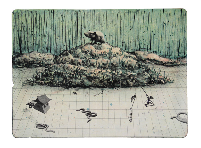 关伟伟《土堆》