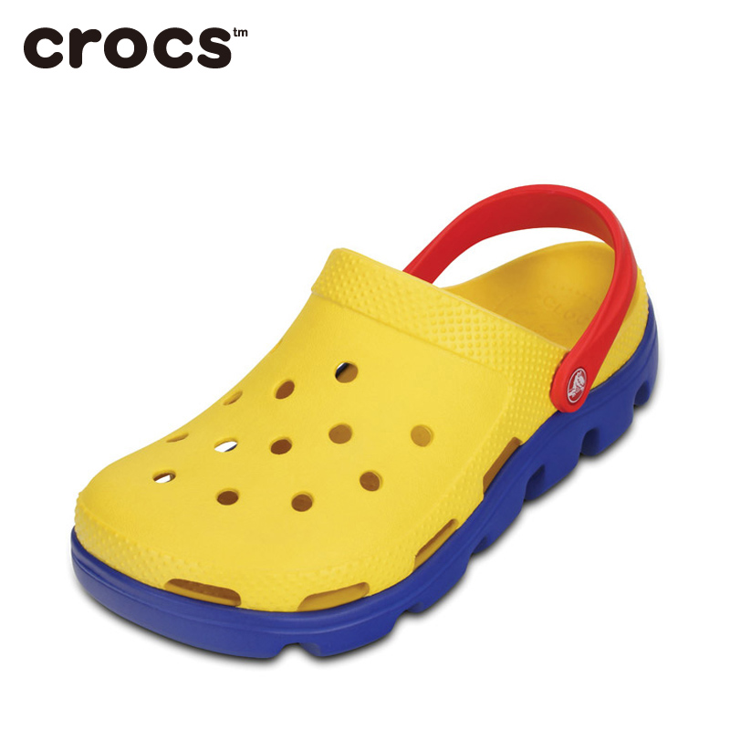 包邮crocs卡骆驰男女中性 运动迪特洞洞鞋厚底平底沙滩凉鞋|11991