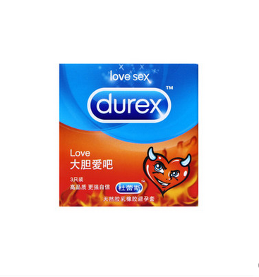 杜蕾斯避孕套love3只装