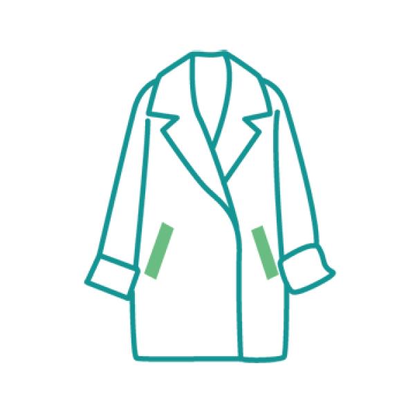 毛呢大衣(长)干洗