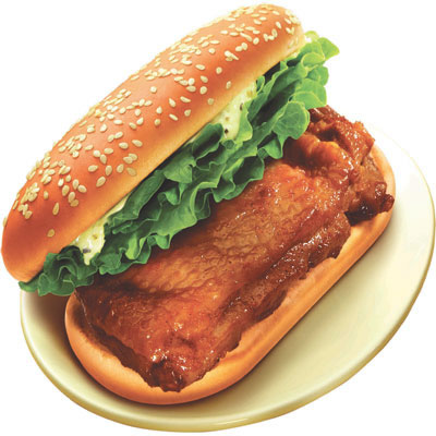板烧鸡腿堡