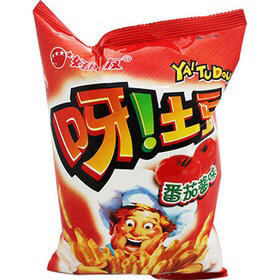 好丽友呀！土豆番茄酱味70g休闲膨化零食办公出游薯片