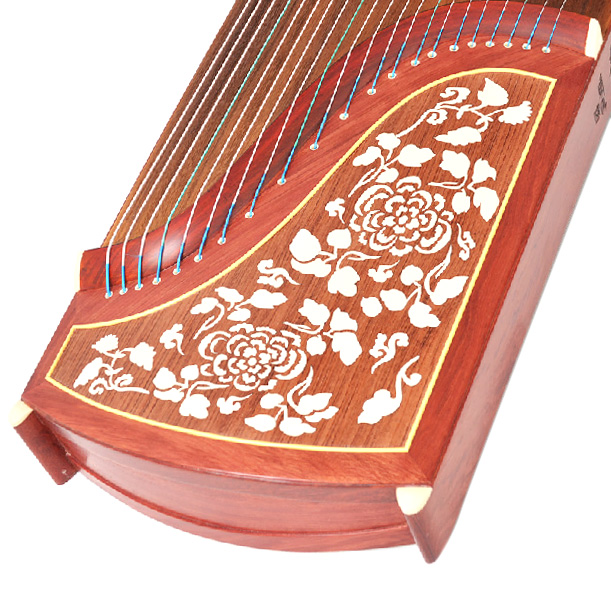 敦煌古筝694tt 特式古夷苏木 天真元韵 花纹图案