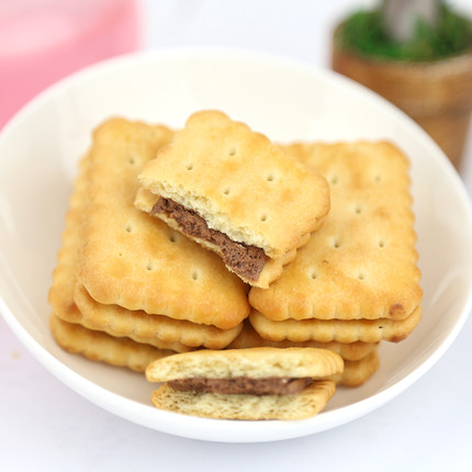 康师傅 甜酥夹心饼干果香蓝莓味 80g