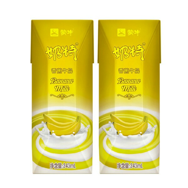 蒙牛奶特香蕉牛奶