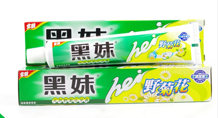 黑妹野菊花牙膏105g