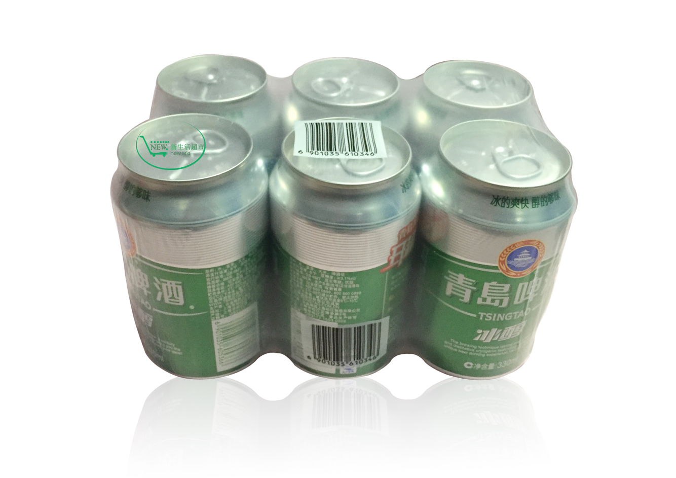 青島啤酒 冰醇 330ml*12聽/箱