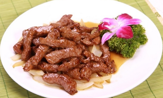 串烧沙爹牛柳|新都快餐厅