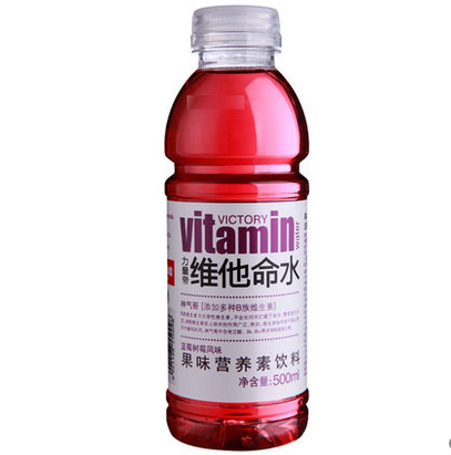 农夫维他命水蓝莓树莓500ml