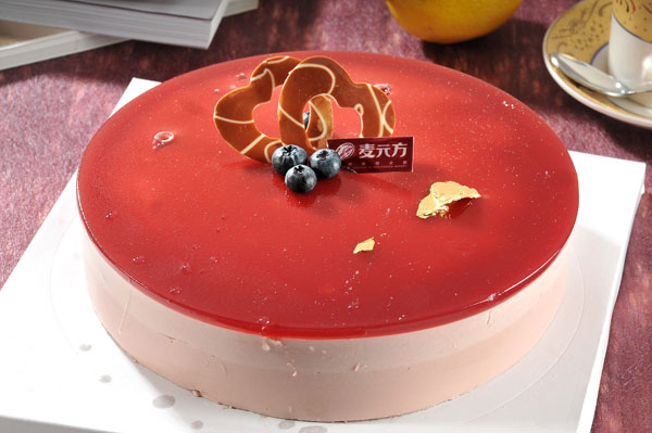 英国安德鲁红莓蛋糕