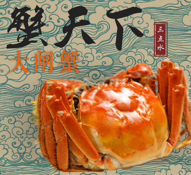 汈汊湖·大闸蟹顺丰包邮208礼包(买8只送2只)十只装