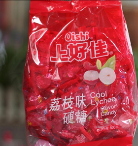 上好佳 荔枝味硬糖 500g 仅限环球中心