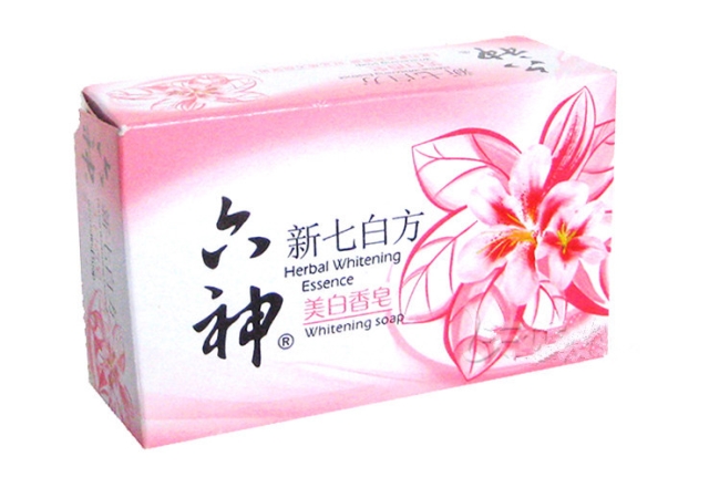六神除菌香皂新七白方