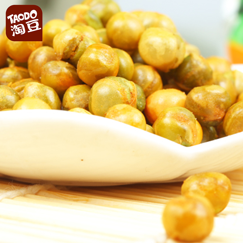 淘豆香辣青豆128g