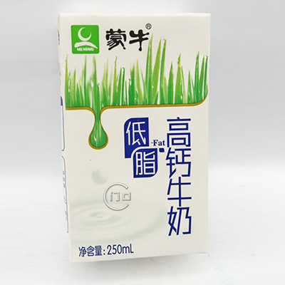 蒙牛低脂高钙牛奶250ml-铁岭同城配送