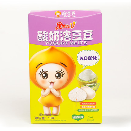 果仙多维酸奶溶豆18克(猕猴桃味)
